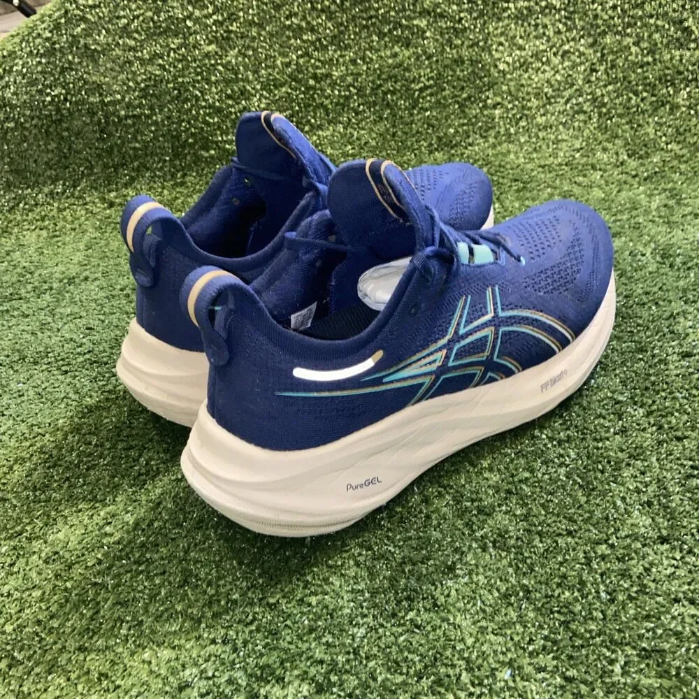 Asics FF Blast Plus Gel-Nimbus 26 Running Shoes Blue Women’s Size 8.5 Sneakers